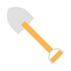 Shovel flat icon