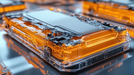 Advanced technology energy battery module design for future innovation. Automotive battery