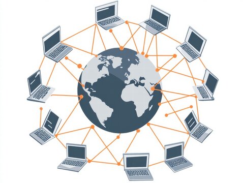 global communication concept