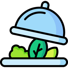 Obraz premium healthy food icon