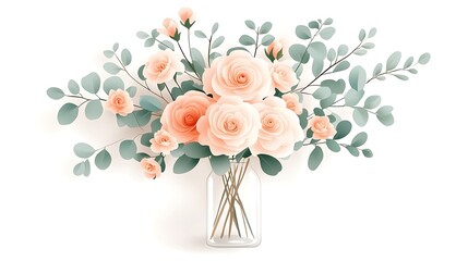 Elegant floral arrangements nature's beauty in decorative indoor art