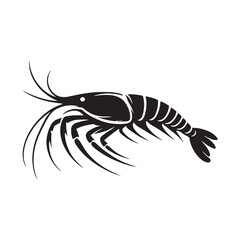 Ethereal Krill silhouette, a drifting shadow in the abyss - Krill illustration - Minimalist Krill vector