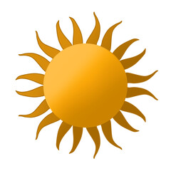 sun vector illustration