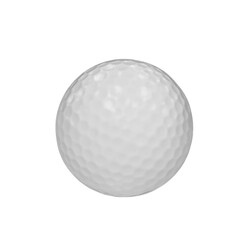 Golf ball isolated on transparen png.