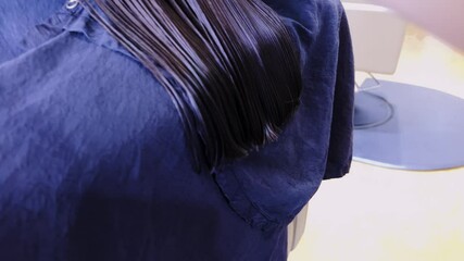 Craftsmanship in Action During a Young Girls Haircut