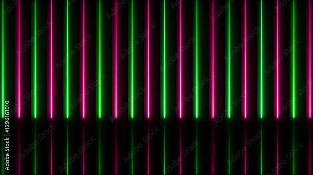Poster abstract beautiful saber light animation background. glowing neon line animation. abstract glowing n