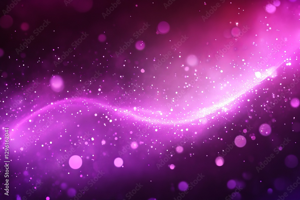 Aufkleber abstract purple glowing particles background design bright sparkling elegant shiny vivid dynamic mod