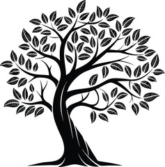 Obraz premium Green Legacy: Elegant Tree Logo Designs