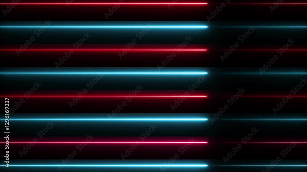 Poster abstract beautiful saber light animation background. glowing neon line animation. abstract glowing n