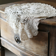 Close up of a wooden chair