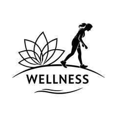 Serenity Symbol: Elegant Wellness Logo Designs