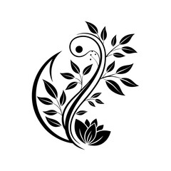 Serenity Symbol: Elegant Wellness Logo Designs