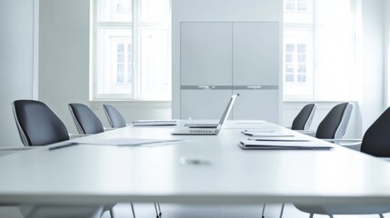 Social psychology workshop in a bright office. Featuring knowledge exchange and teamwork