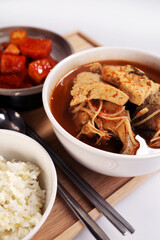 동태탕, 동태탕 한상