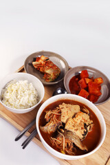 동태탕, 동태탕 한상