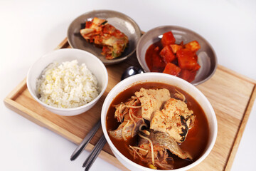 동태탕, 동태탕 한상