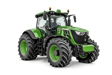 Powerful Green Tractor for Modern Farming