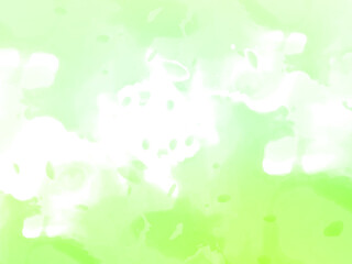 Decorative soft green watercolor design background