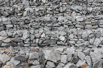 lots of natural stones wall pattern
