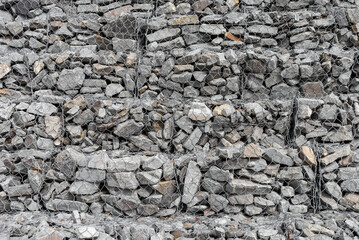 lots of natural stones wall pattern
