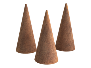 Incense burning cones