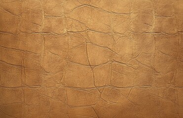 Textured Natural Brown Leather Background with Subtle Creases and Unique Patterns Ideal for Design, Fashion, and Artistic Projects