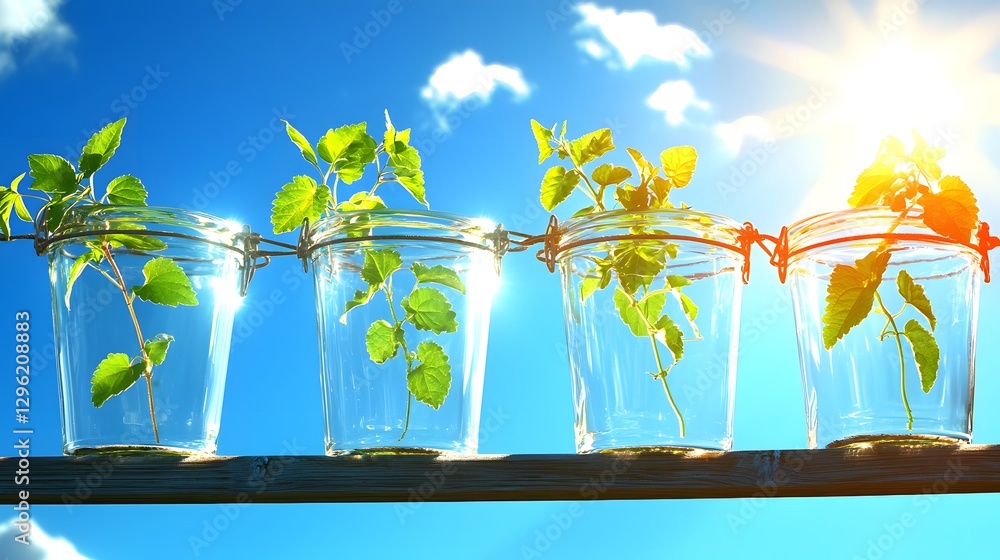 Poster autonomous ai powered bioengineered oxygen garden dynamically adapting plant growth to match real ti