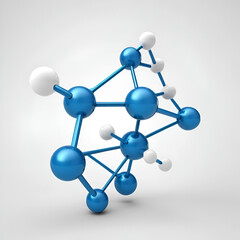 Obraz premium A molecular molecule - Concepts