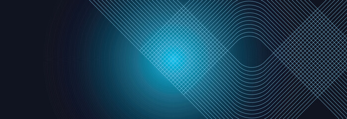 Obraz premium Blue wave Background illustration. Blue Backgrounds vector, Blue curvy background.