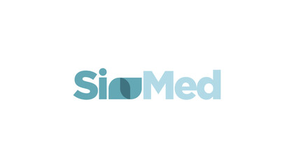 Sinu Med for Cold and flu virus syringe icon logo design template