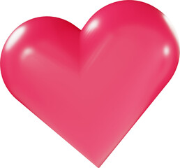Redpink heart