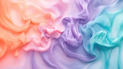 Obraz premium Smooth Vibrant Pastel Gradient