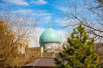 Fototapeta premium Hast Imam Square, Hazrati Imam is a religious center of Tashkent in Uzbekistan.