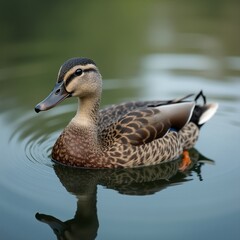 Obraz premium duck on the water