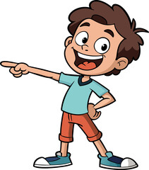 Cute Baby Cartoon Vector Design