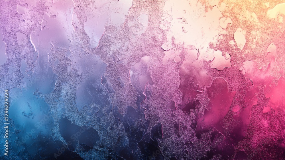 Poster an abstract textured background gradient of several colorful hues