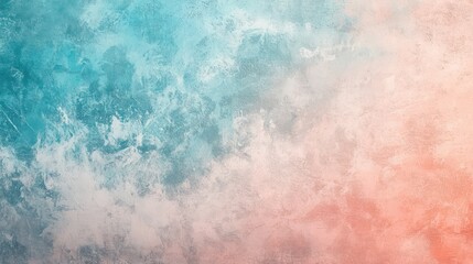 Fototapeta premium Dreamy Lush Pastel Gradient with Teal Hues