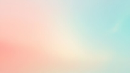 Soft Peach Minimalist Pastel Gradient