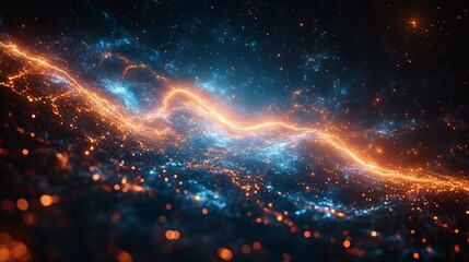 Obraz premium Global communication technology for internet business – cutting-edge telecommunication, cryptocurrency, blockchain, and iot innovations powering a digital world network