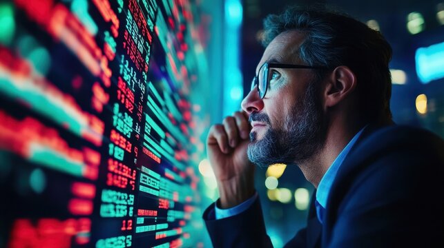 A world of spreadsheets, graphs, and blinking led screens, where the fate of businesses hung precariously in the balance. A symphony of numbers, where fortunes were made and lost, and the rhythm of