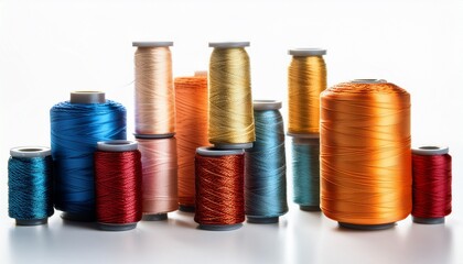 colorful thread roll