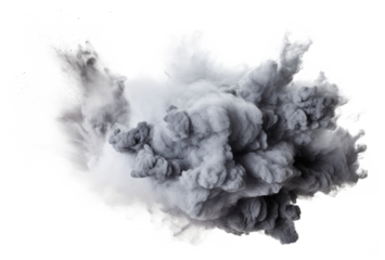 PNG Gray colors colored powder smoke white background monochrome.