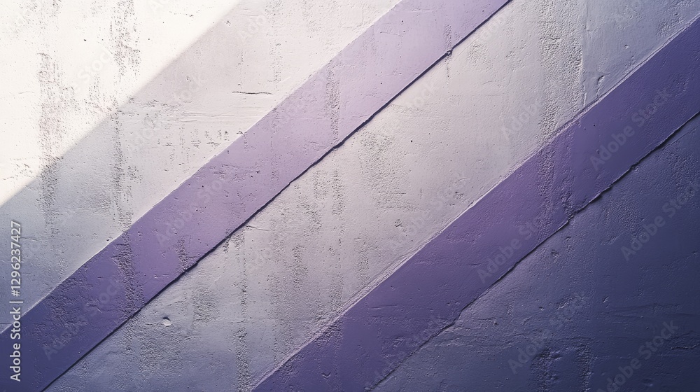 Poster the diagonal light and painted bands create an abstract composition