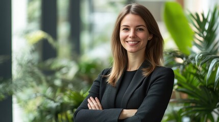 Fototapeta premium Eco-friendly practices and sustainable technologies are leading the green finance revolution, driving innovation and creating a greener future.