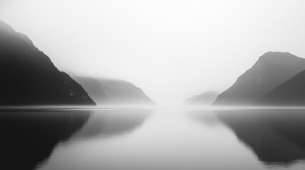 A sleek, minimalist portfolio featuring meticulously designed black and white landscapes, showcasing the agency is expertise in creating harmonious environments.