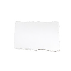 Obraz premium Torn paper texture with ripped edges isolated on a PNG transparent background. Perfect for design projects, scrapbooking, digital art, and creative compositions.