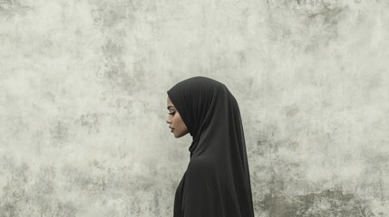 Woman in Hijab, Street Portrait