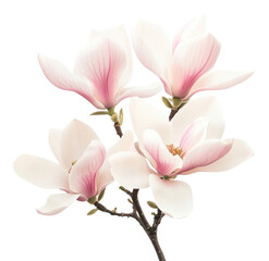 Naklejka premium PNG Magnolia flowers photography magnolia blossoms.