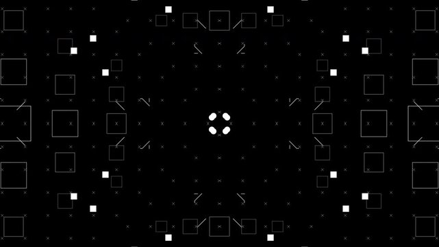 スタイリッシュなモノクロのシェイプアニメ、幾何学的なモーショングラフィックス、オーバーレイ素材 
Stylish monochrome shape animations, geometric motion graphics and overlay materials