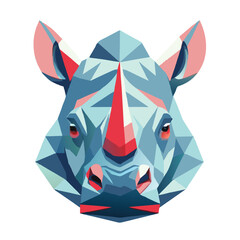 Obraz premium rhino portrait 